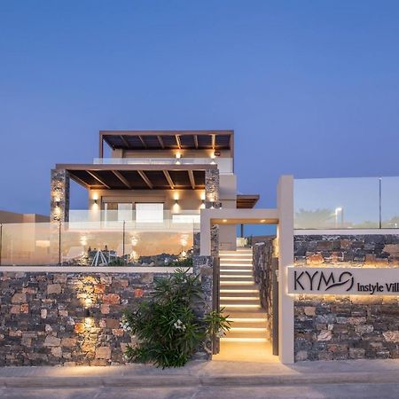 Kymo Instyle Villa - Sea View Private Pool Jacuzzi Kokkini Hani Buitenkant foto