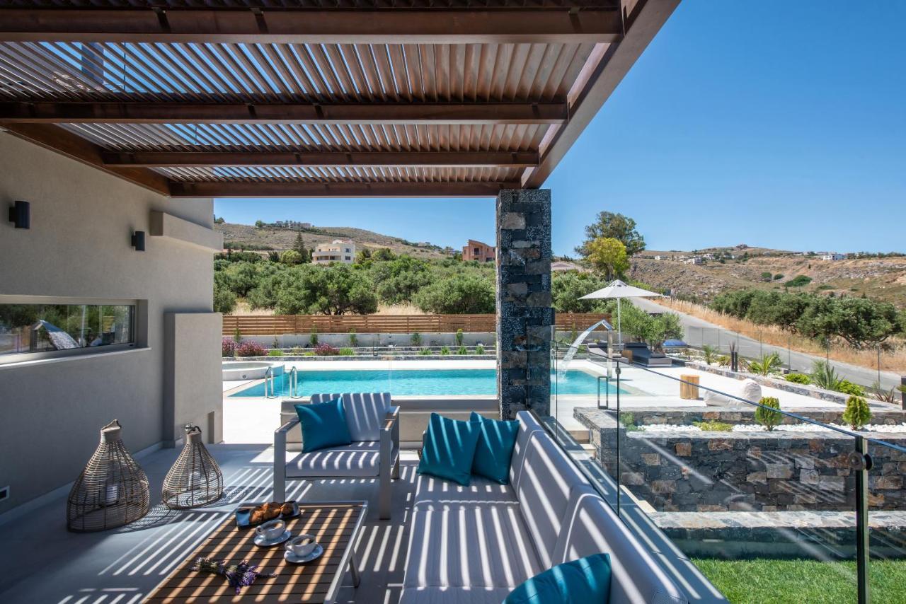 Kymo Instyle Villa - Sea View Private Pool Jacuzzi Kokkini Hani Buitenkant foto