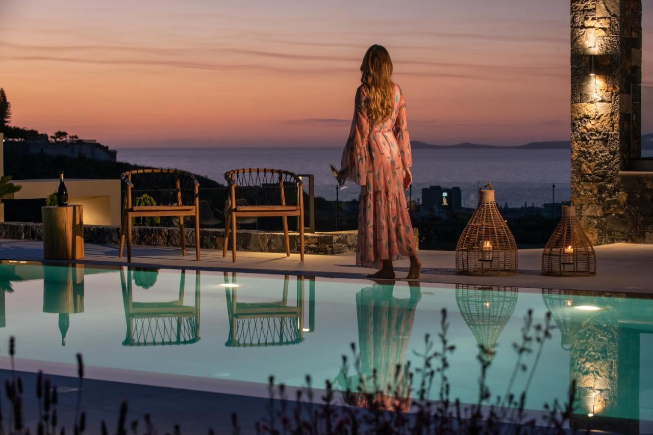 Kymo Instyle Villa - Sea View Private Pool Jacuzzi Kokkini Hani Buitenkant foto